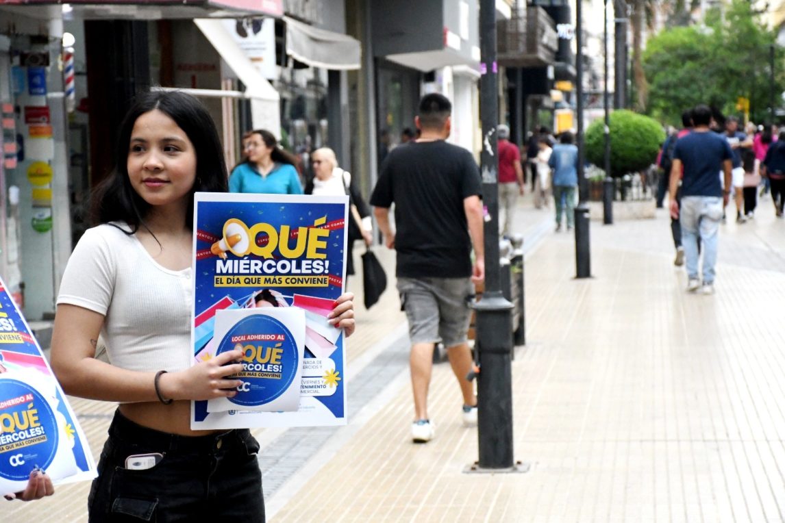 Arranca un nuevo “¡Qué miércoles!” con beneficios especiales en comercios y locales gastronómicos de Capital
