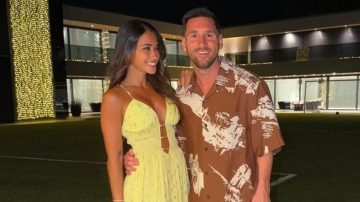 La postal navideña de Messi y Antonela: una celebración íntima en Rosario