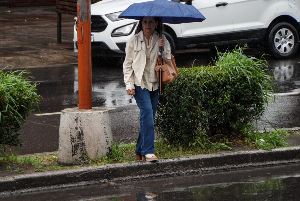 La lluvia llegó en la madrugada y con ella, un leve descenso de temperatura: qué dice el pronóstico