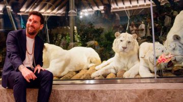 La otra faceta de Messi: espiritualidad y compromiso ambiental en la India