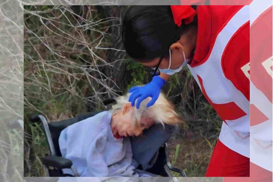 Una abuela fue encontrada abandonada al costado de una calle con “desnutrición severa”
