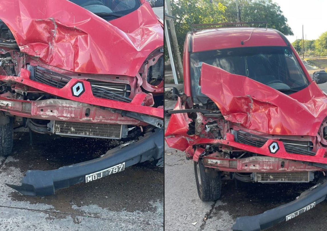Menor robó una camioneta y una hora después protagonizó un choque en cadena