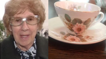 La familia de Yiya Murano logró vender su juego de té: quién lo adquirió y cuánto pagó por él