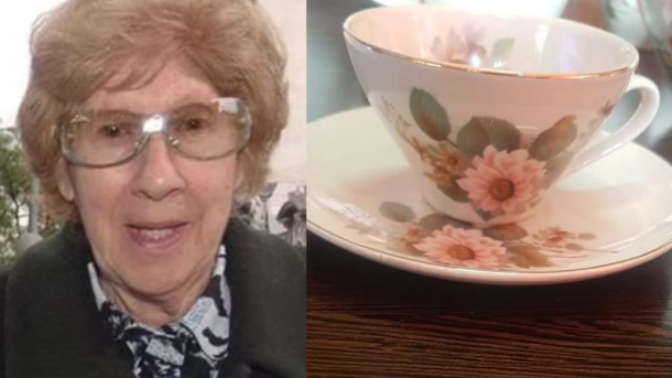 La familia de Yiya Murano logró vender su juego de té: quién lo adquirió y cuánto pagó por él