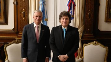 Javier Milei recibió al presidente electo de Chile, José Antonio Kast