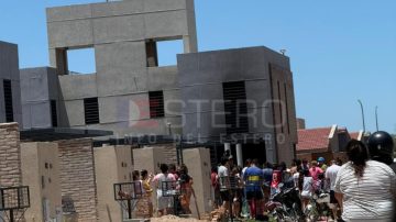 Terrible: un bidón de combustible provocó el incendio de una vivienda en el barrio Parque del Río 3