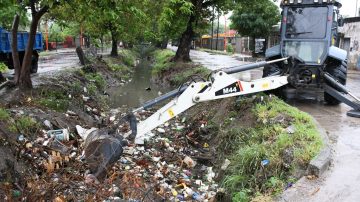 Durante el 2025 se concretó la limpieza de más de 54 kilómetros de desagües pluviales en ciudad Capital