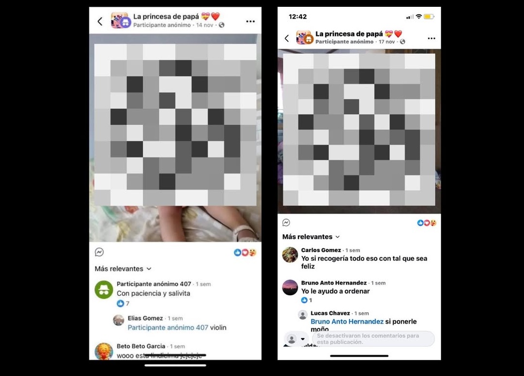  “La princesa de papá”: publicaban en Facebook, fotos de sus hijas menores y confesaban abusos y violaciones