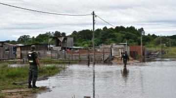 Corrientes: más de 400 personas evacuadas por las inundaciones