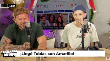 “Recibir toda la buena energía de la gente fue muy fuerte”: emotiva visita de Tobias Cura en La Mañana de Info