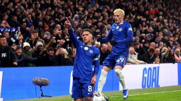 Enzo Fernández anotó un golazo con asistencia de Alejandro Garnacho para el Chelsea