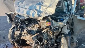 Tres muertos y tres heridos graves tras un choque frontal en la Ruta 20