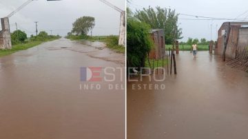 Temporal en el interior provincial: El Arenal bajo agua tras una fuerte tormenta