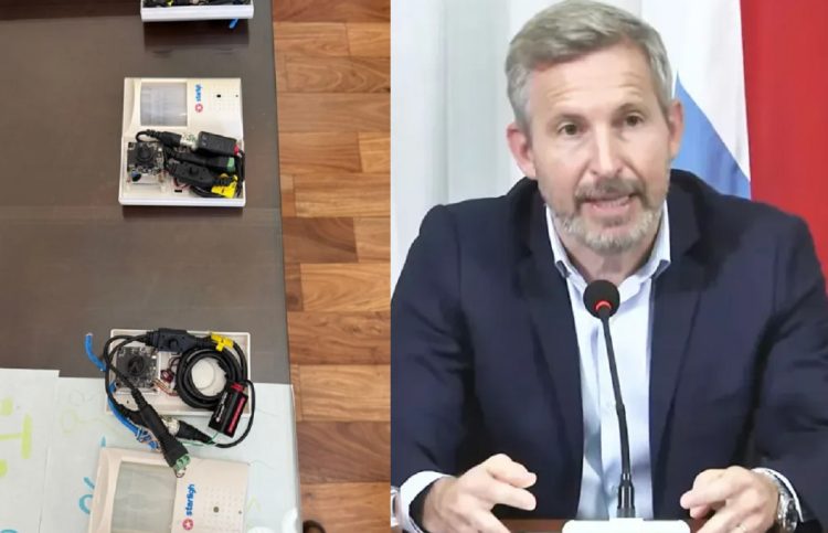 Rogelio Frigerio denunció que encontró dispositivos de espionaje ilegal en su oficina