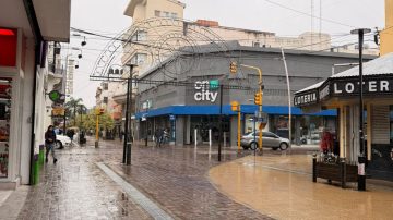 Santiago del Estero bajo un martes gris y con lluvias