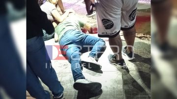 Terrible accidente en el B° Borges: motociclista resultó gravemente herido