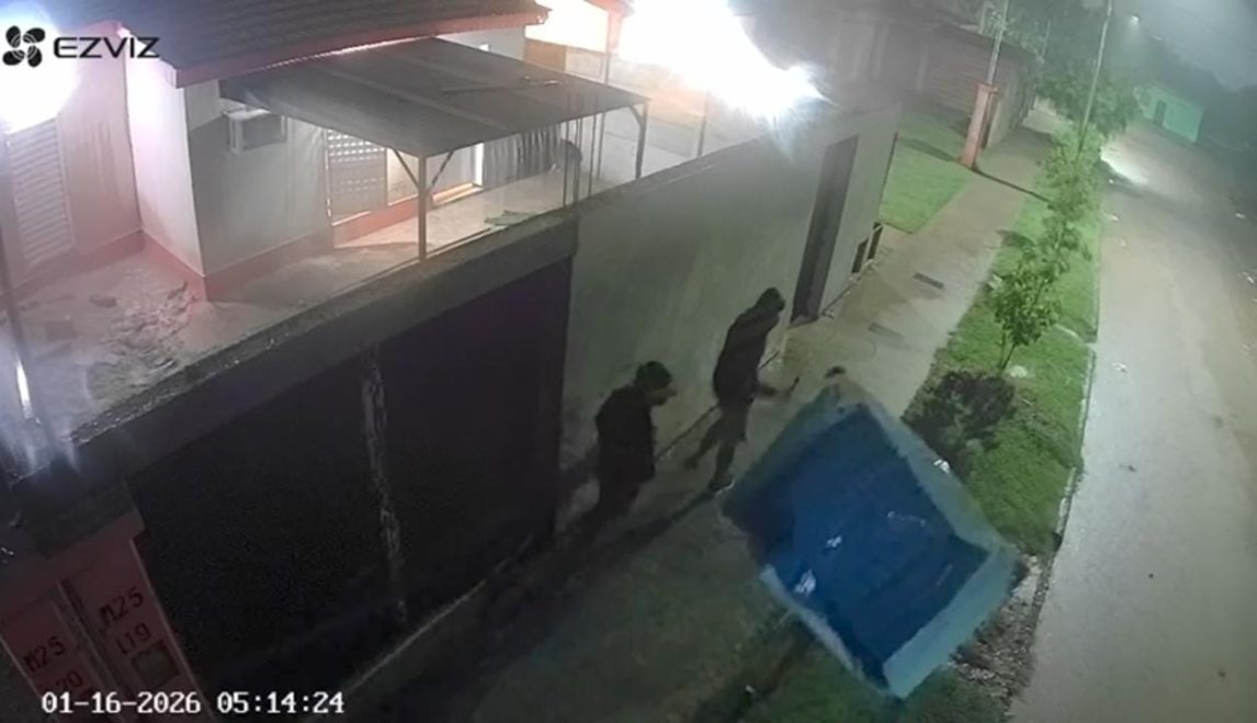 VIDEO | Así se robaban una pelopincho: vecinos del B° René Favaloro están hartos de los delitos