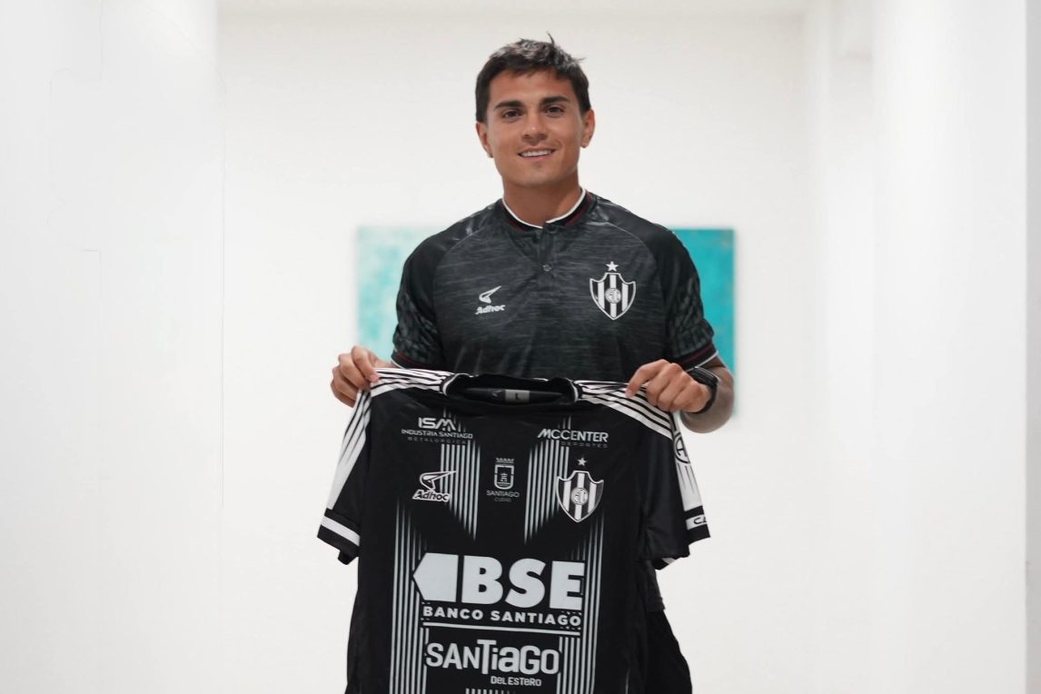 Central Córdoba oficializó la llegada de Lucas “Saltita” González