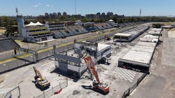 Comienzan las obras en el Autódromo de Buenos Aires para el GP y el sueño de la Fórmula 1