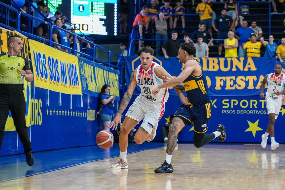 Quimsa sorprendió a Boca y logró un triunfo clave por la Liga Nacional