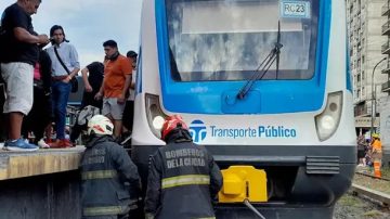 Un hombre se tiró a las vías y fue arrollado por el Tren Sarmiento