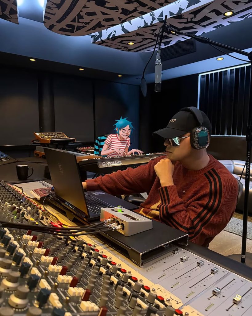 “Otro sueño cumplido”: Bizarrap sorprendió a sus fans con su colaboración junto a Gorillaz