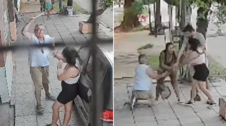 Violenta pelea familiar por una casa: se descompensó en plena calle y falleció