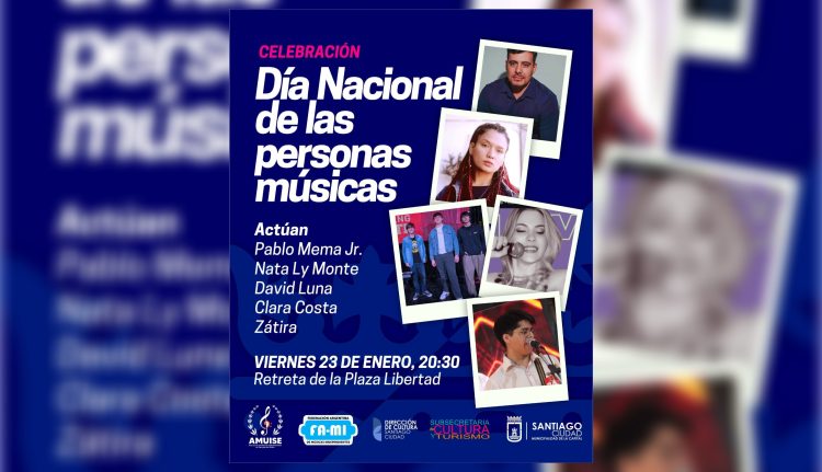 Por el Día Nacional de la Persona Música se realizará un recital en la plaza Libertad
