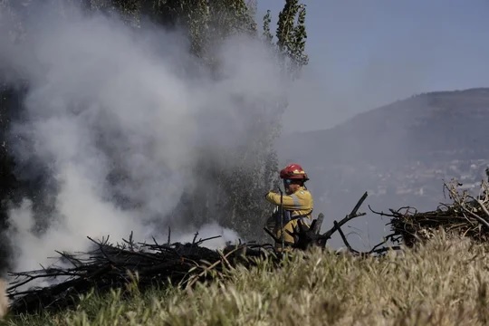 Alerta por incendios forestales en Bariloche y El Bolsón