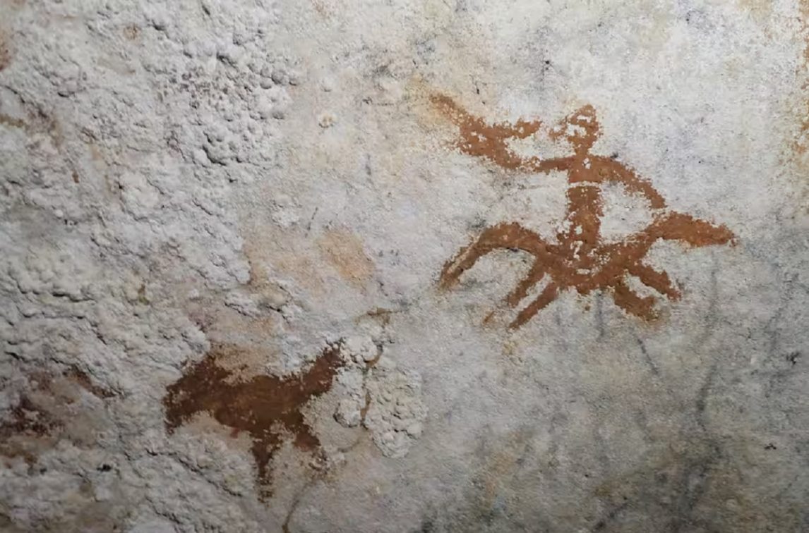 Indonesia: hallaron la pintura rupestre más antigua del mundo y data de hace más de 67.000 años