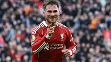 Alexis Mac Allister volvió a marcar en la goleada del Liverpool ante West Ham