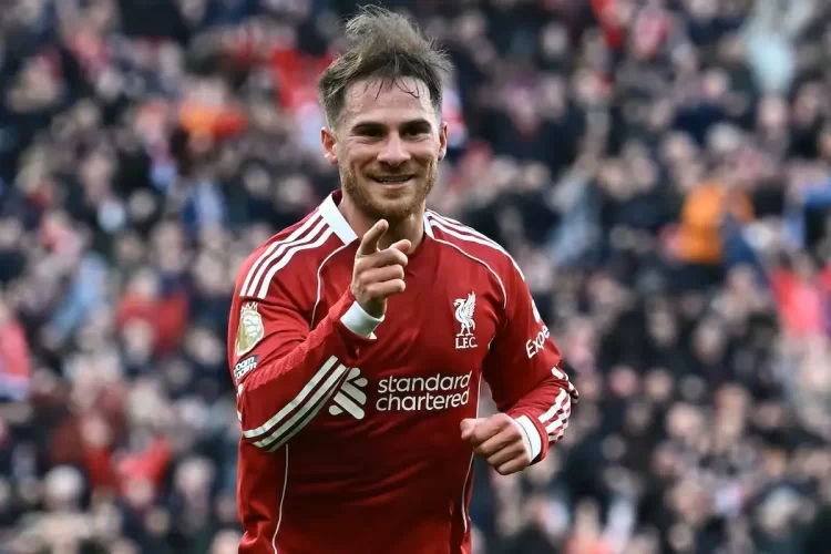Alexis Mac Allister volvió a marcar en la goleada del Liverpool ante West Ham