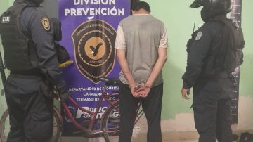 Detienen a “bicichorro” tras ser reconocido por un vecino
