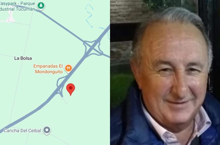 Hallaron el auto del tucumano Luis Bueso cerca de la Ruta 38 y hay un rastrillaje masivo
