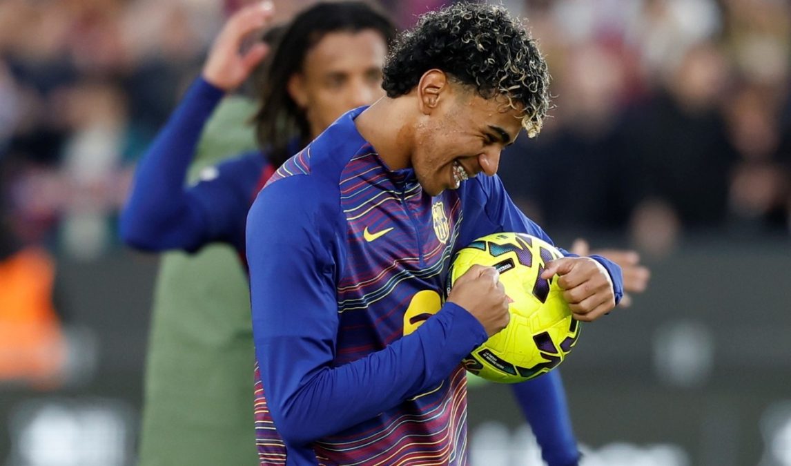 Hat-trick y liderazgo: Barcelona con Lamine Yamal goleó al Villarreal por la Liga