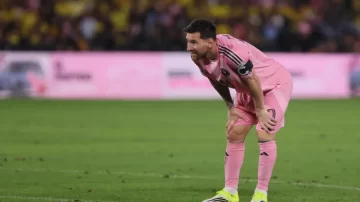 Preocupación en la Selección: Messi sufrió una distensión y no jugará en Puerto Rico