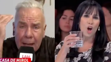 Esteban Mirol terminó abandonando un móvil tras una feroz pelea con Marixa Balli