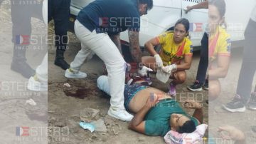 Remisero de 28 años pelea por su vida luego de ser acuchillado en un violento robo
