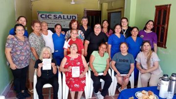 Adultos Mayores participaron  de una actividad de asistencia social en el B° San Carlos