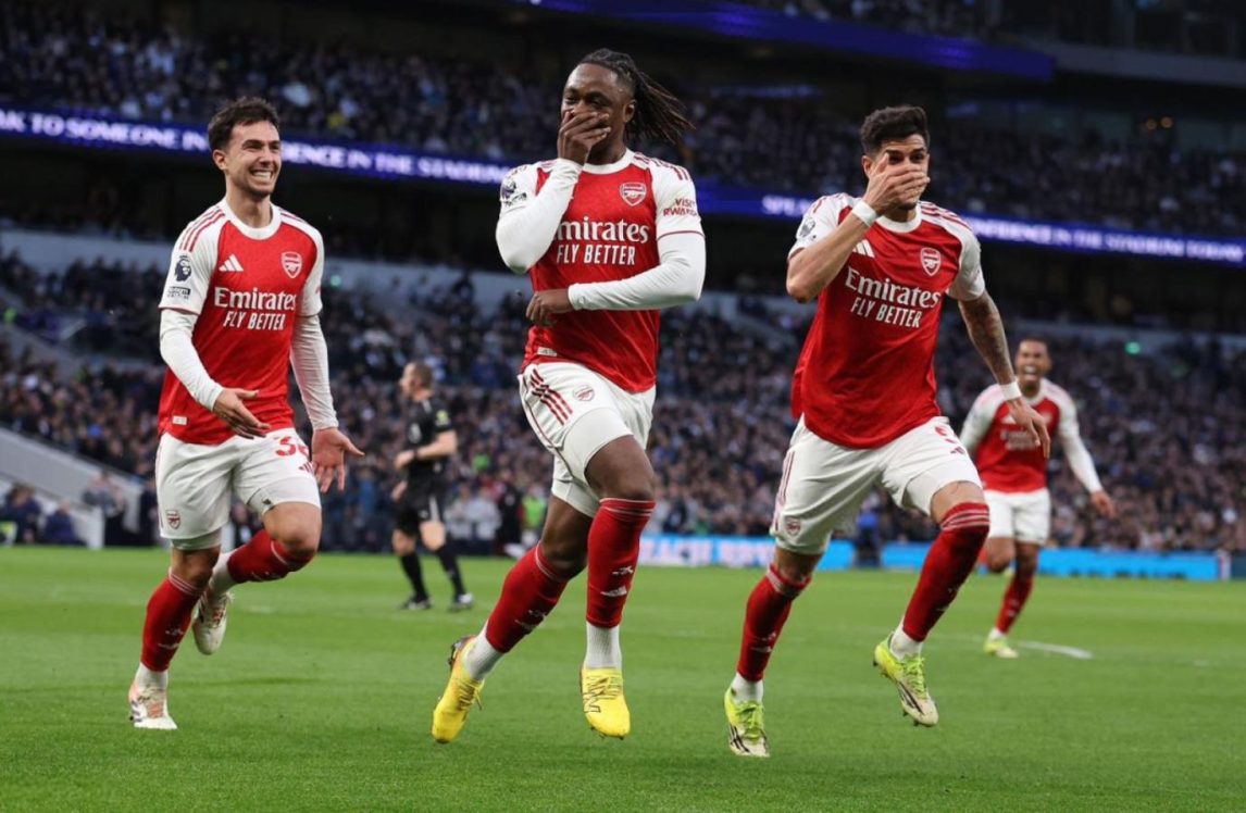 Arsenal fue contundente y aplastó a Tottenham en el clásico