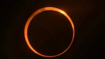 Este martes habrá un eclipse solar anular, conocido como “anillo de fuego”