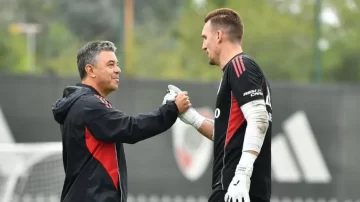 Armani podría volver a la titularidad en River ante Vélez tras su lesión