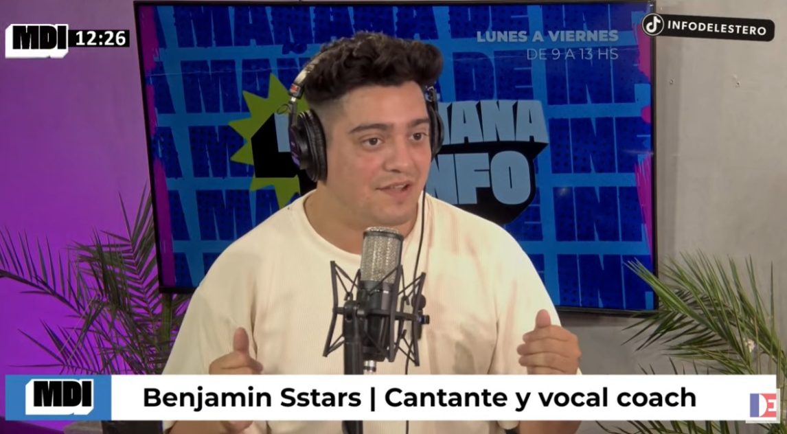 Benja Sstars, el “hombre con voz de mujer” deslumbró en La Mañana de Info
