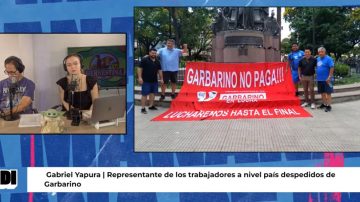 Día de audiencia clave: “Un ex empleado de Garbarino cobra mil pesos de indemnización, es una verguenza”