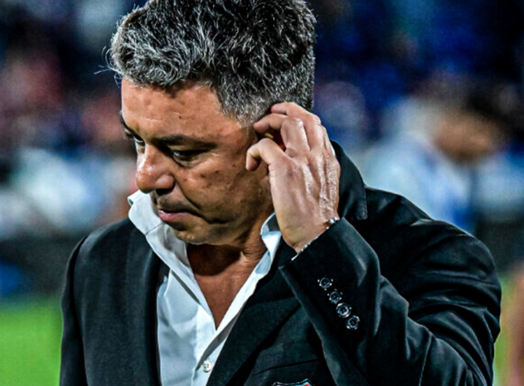 Gallardo no habló tras la derrota con Vélez y por primera vez está en duda su continuidad en River