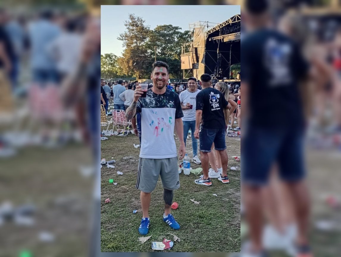 Furor por “Messi” en las Trincheras de Carnaval de Tintina