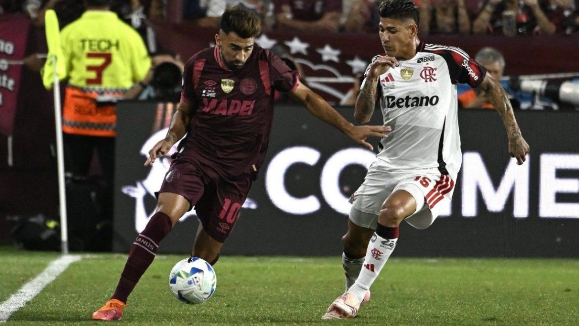Lanús venció a Flamengo en La Fortaleza y dio un paso importante hacia el título internacional
