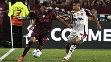 Lanús venció a Flamengo en La Fortaleza y dio un paso importante hacia el título internacional