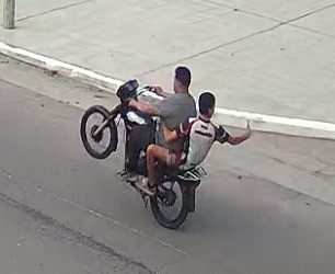 La Policía retuvo una motocicleta por maniobras peligrosas frente a Jefatura