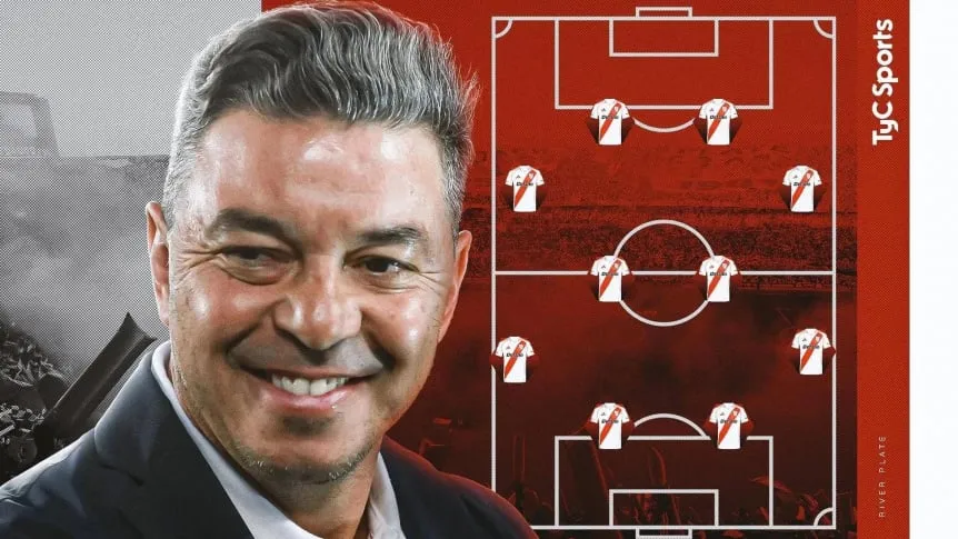 Gallardo define el equipo de River para recibir a Tigre